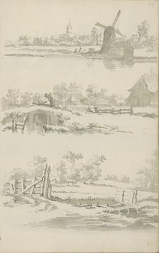 Landscapes with water, c.1780-c.1800. Creator: Bernhard Heinrich Thier