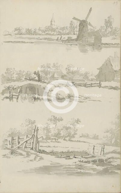 Landscapes with water, c.1780-c.1800. Creator: Bernhard Heinrich Thier.