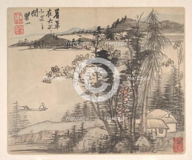 Landscapes after Ancient Masters, 1693. Creator: Mei Qing.