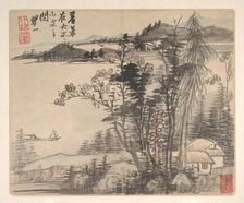 Landscapes after Ancient Masters, 1693. Creator: Mei Qing