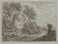 Landscapes and Heads, 1743-1745. Creator: Christian Ludwig von Hagedorn