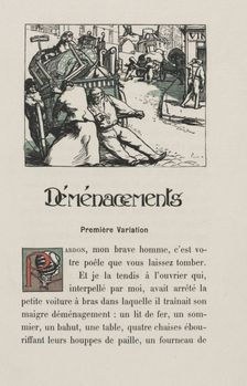 Landscapes and Street Corners: Moving , 1900. Creator: Auguste Louis Lepère (French, 1849-1918)