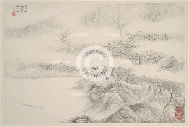 Landscapes, dated 1644. Creator: Zhang Feng.
