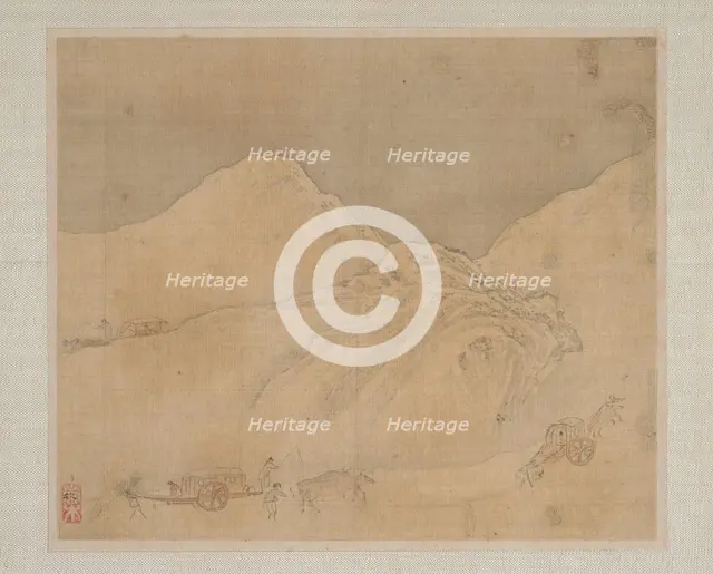 Landscapes, dated 1652. Creator: Ye Xin (Chinese, active ca. 1640-1673).