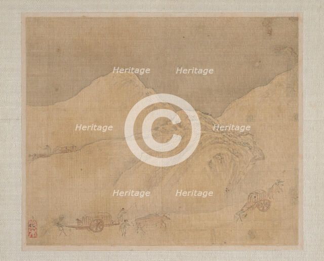 Landscapes, dated 1652. Creator: Ye Xin (Chinese, active ca. 1640-1673).