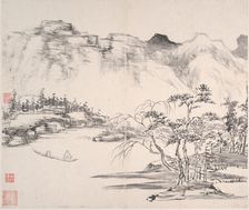 Landscapes, dated 1814. Creator: Yi Bingshou