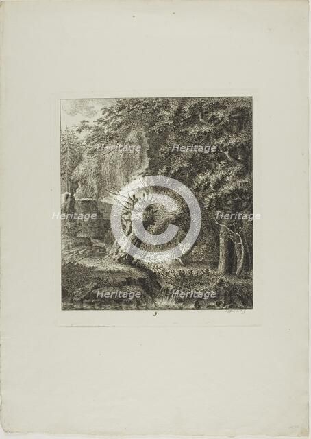 Landscapes Dedicated to M. Warelet, 1764. Creator: Salomon Gessner.