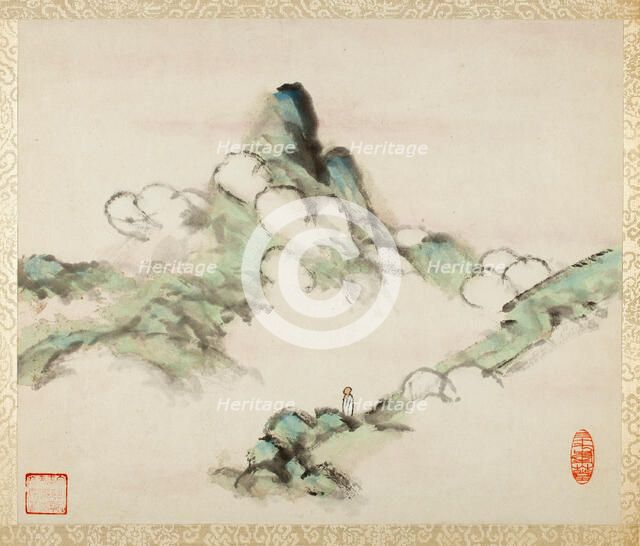 Landscapes for Liu Songfu, Qing dynasty (1644-1911), 1895/96. Creator: Xugu.