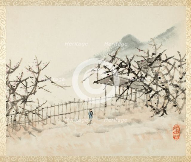 Landscapes for Liu Songfu, Qing dynasty (1644-1911), 1895/96. Creator: Xugu.