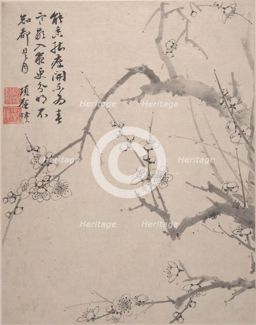 Landscapes, Flowers and Birds, dated 1639. Creator: Xiang Shengmo.