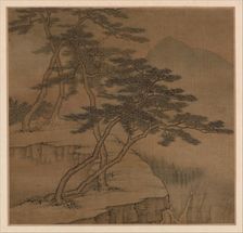 Landscapes in the styles of old masters, 1667. Creator: Cen Gao