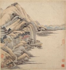 Landscapes in the styles of ancient masters, 17th century. Creator: Wang Jian
