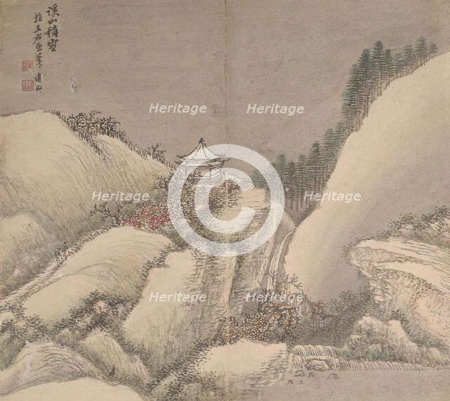 Landscapes in the Styles of Various Artists. Creator: Cao Jian.