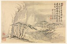 Landscapes in Various Styles after Old Masters, 1690. Creator: Mei Qing (Chinese, 1623-1697)