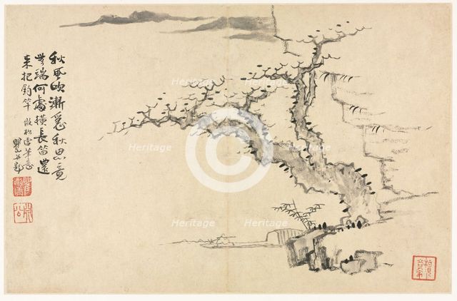 Landscapes in Various Styles after Old Masters, 1690. Creator: Mei Qing (Chinese, 1623-1697).