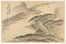 Landscapes in Various Styles after Old Masters, 1690. Creator: Mei Qing (Chinese, 1623-1697)