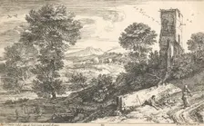 Landscapes IV. Beggar, 1660-1700. Creator: Adriaan van der Cabel