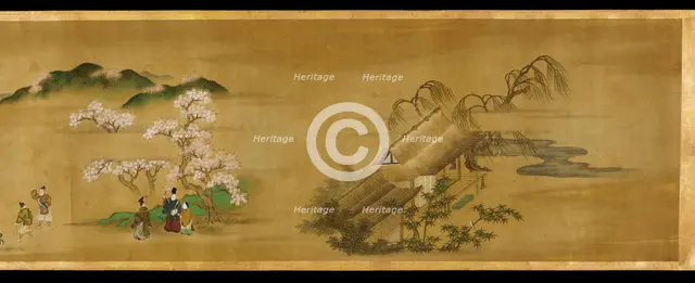 Landscapes of the Four Seasons, Edo period, 17th century. Creator: Tosa Mitsuoki.