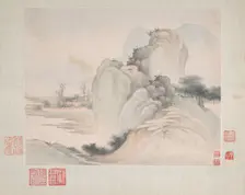 Landscapes Painted for Yuweng, dated 1673. Creator: Fan Qi