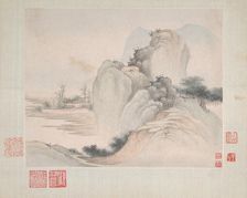 Landscapes Painted for Yuweng, dated 1673. Creator: Fan Qi