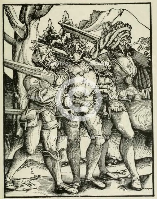 Landsknechts with Matchlocks, First Half of 16th cen..