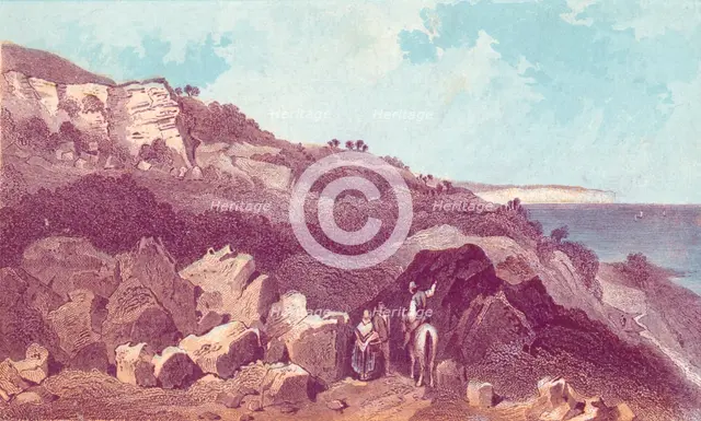 'Landslip - East End', 19th century?  Creator: Unknown.