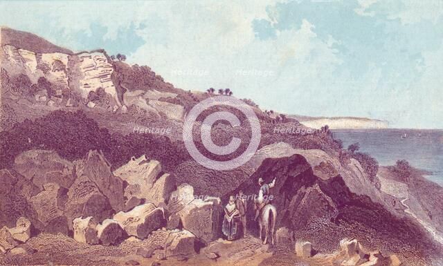 'Landslip - East End', 19th century?  Creator: Unknown.