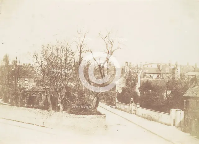 Lane Through A Village, 1850s. Creator: Unknown.