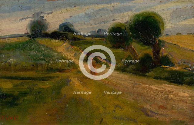 Lane, around 1900. Creator: Ludovit Pitthordt.