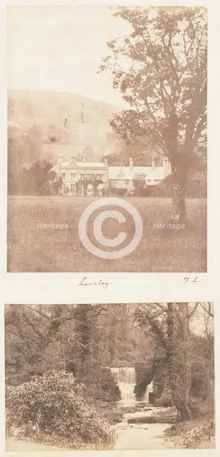 Lanelay; [Untitled], 1853-1856. Creator: John Dillwyn Llewelyn.