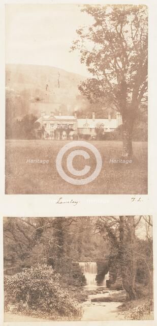 Lanelay; [Untitled], 1853-1856. Creator: John Dillwyn Llewelyn.