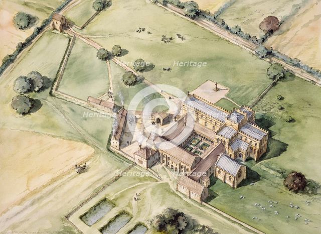 Lanercost Priory, Cumbria, c1996-c2006. Artist: Peter Dunn.