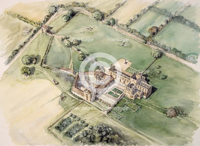 Lanercost Priory, Cumbria, c1996-c2006. Artist: Peter Dunn.