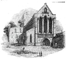 Lanercost Priory, near Naworth, 1844. Creator: Unknown