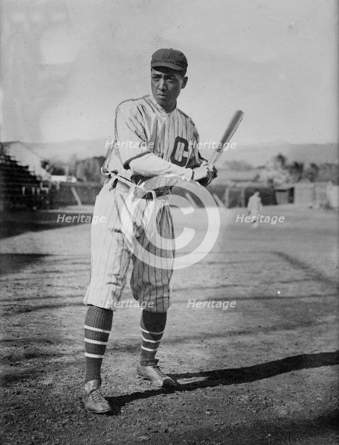Lang Akana, captain and first baseman, Chinese university (baseball), 1914. Creator: Bain News Service.