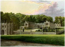 Lanhydrock, Cornwall, home of Lord Robartes, c1880