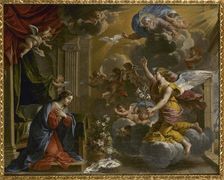 L'Annonciation, 1652. Creator: Charles Poerson