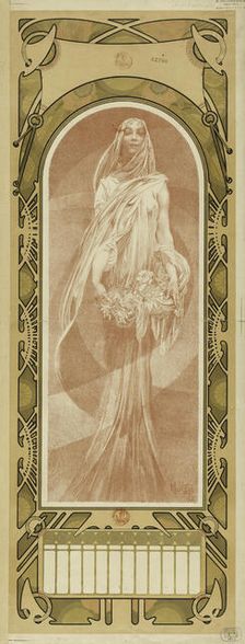 L'année qui vient , 1897. Creator: Mucha, Alfons Marie (1860-1939)