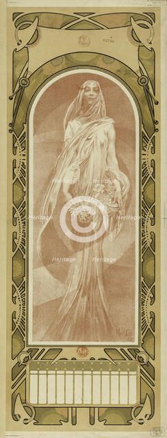 L'année qui vient , 1897. Creator: Mucha, Alfons Marie (1860-1939).