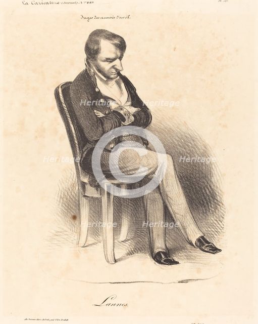 Lannes, 1835. Creator: Honore Daumier.