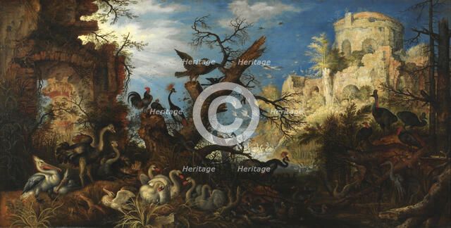 Lanscape with Birds, 1622.