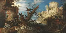Lanscape with Birds, 1622