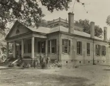 Lansdowne, Natchez, Adams County, Mississippi, 1938. Creator: Frances Benjamin Johnston