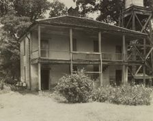 Lansdowne, Natchez, Adams County, Mississippi, 1938. Creator: Frances Benjamin Johnston