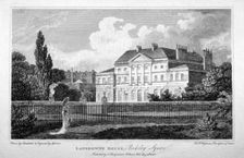 Lansdowne House in Berkeley Square, Mayfair, London, 1808. Artist: S Sparrow