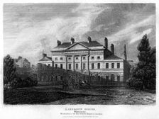 Lansdowne House, Westminster, London, 1815.Artist: J Shury