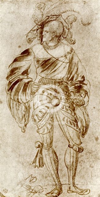 'Lansquenet', 1913.Artist: Nicolas Manuel Deutsch