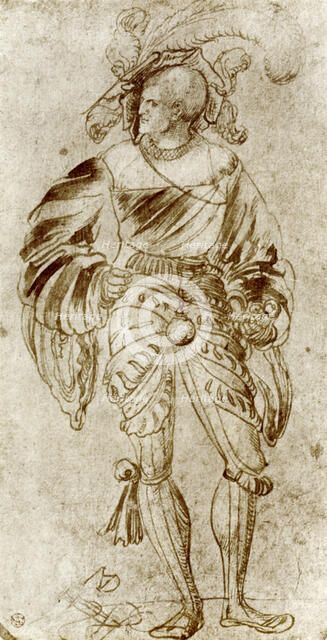 'Lansquenet', 1913.Artist: Nicolas Manuel Deutsch