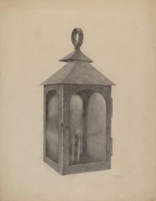 Lantern, 1935/1942. Creator: William Schmidt
