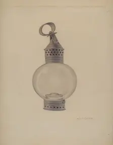 Lantern, 1935/1942. Creator: E. J. Gilsleider
